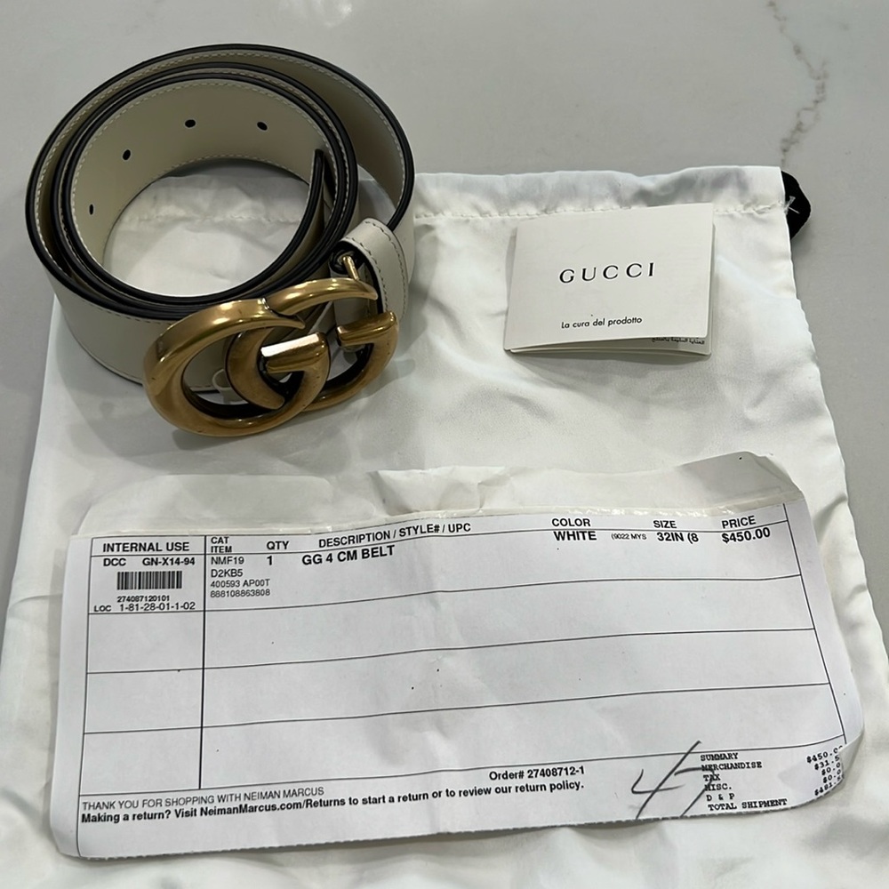Gucci CM Belt size 32 inches
